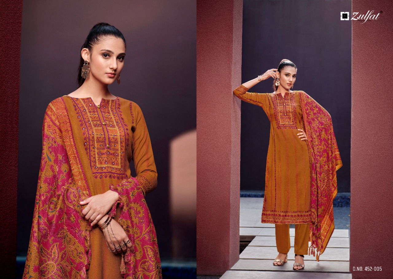 Zulfat Inteha Fancy Festive Wear Wholesale Ready Made Suit Collection